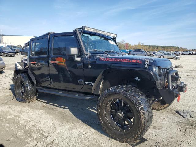 1J4GA39197L164570 - 2007 JEEP WRANGLER X BLACK photo 4