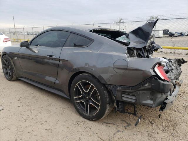 1FA6P8CF8J5126590 - 2018 FORD MUSTANG GT CHARCOAL photo 2