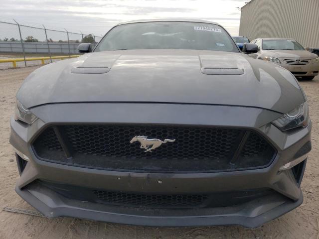 1FA6P8CF8J5126590 - 2018 FORD MUSTANG GT CHARCOAL photo 5