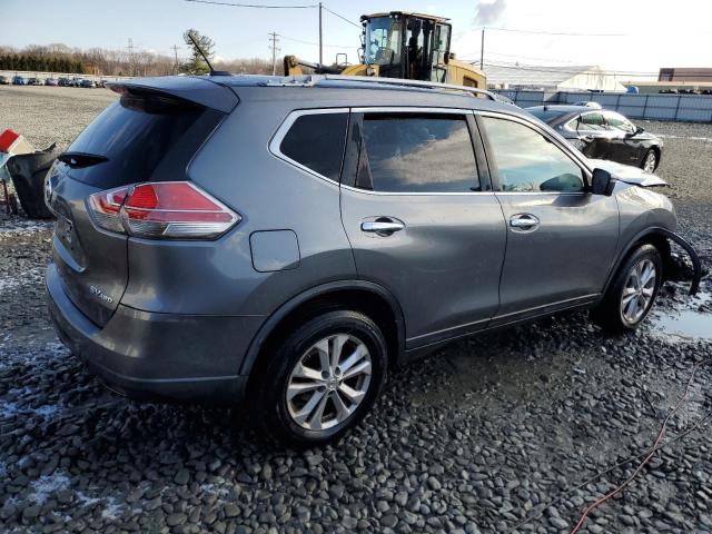 KNMAT2MV6FP532530 - 2015 NISSAN ROGUE S GRAY photo 3