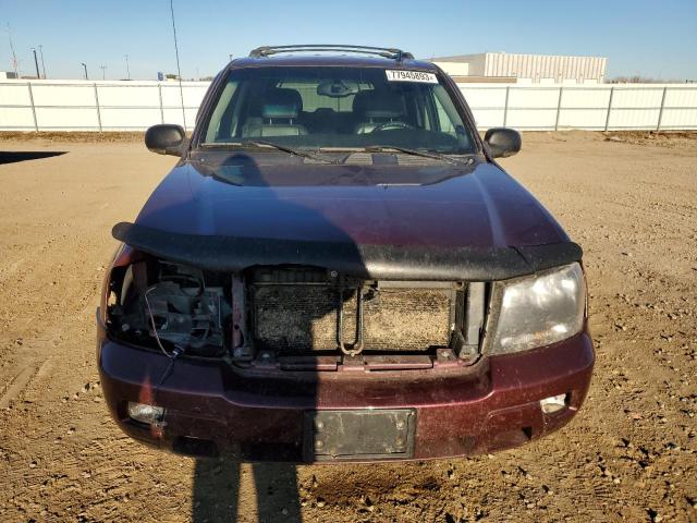 1GNDT13S972224224 - 2007 CHEVROLET TRAILBLAZE LS MAROON photo 5