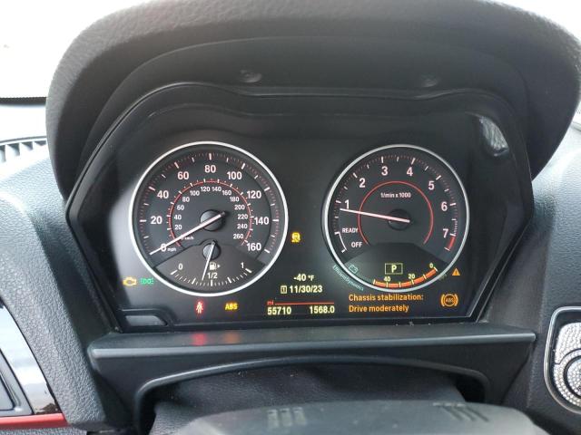 WBA1K9C57GV322624 - 2016 BMW 228 I SULEV GRAY photo 9