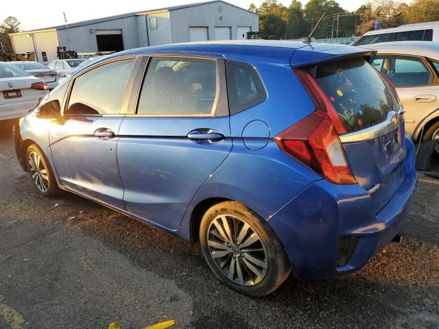 3HGGK5H80FM752787 - 2015 HONDA FIT EX BLUE photo 2