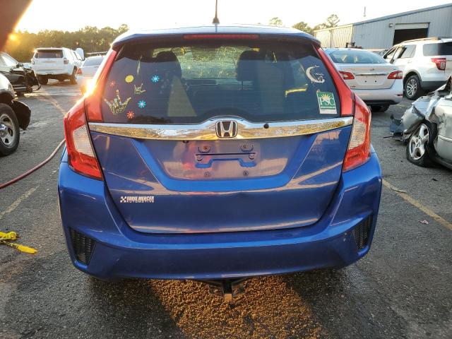 3HGGK5H80FM752787 - 2015 HONDA FIT EX BLUE photo 6