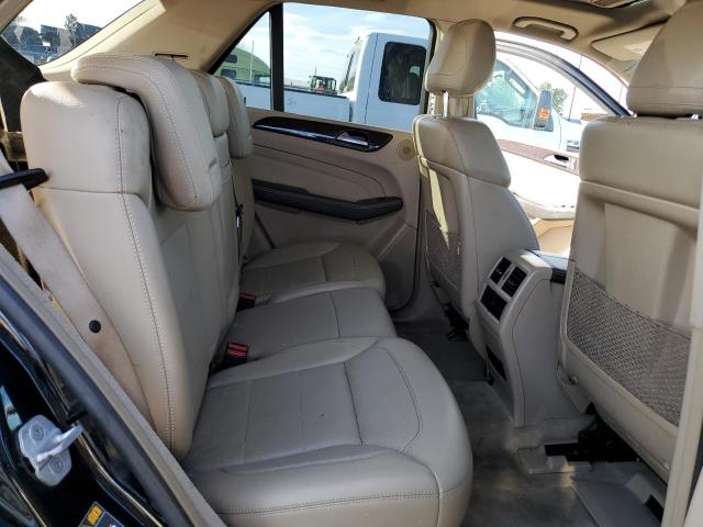 4JGDA5HB2EA395135 - 2014 MERCEDES-BENZ ML 350 4MATIC BLACK photo 10