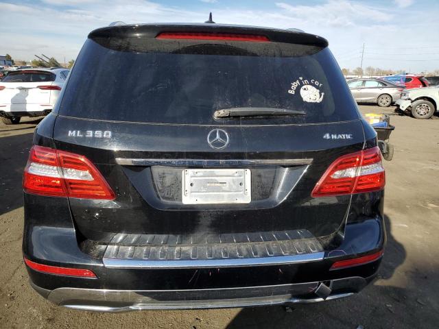 4JGDA5HB2EA395135 - 2014 MERCEDES-BENZ ML 350 4MATIC BLACK photo 6