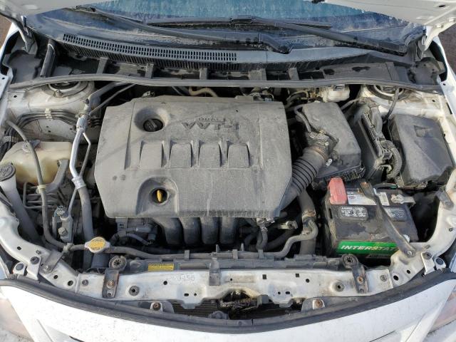 2T1BU4EE0BC703244 - 2011 TOYOTA COROLLA BASE Ақ фото 11