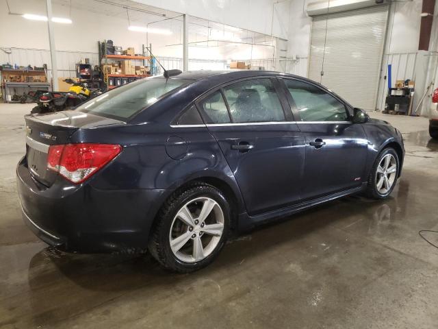 1G1PE5SB6F7220747 - 2015 CHEVROLET CRUZE LT BLUE photo 3