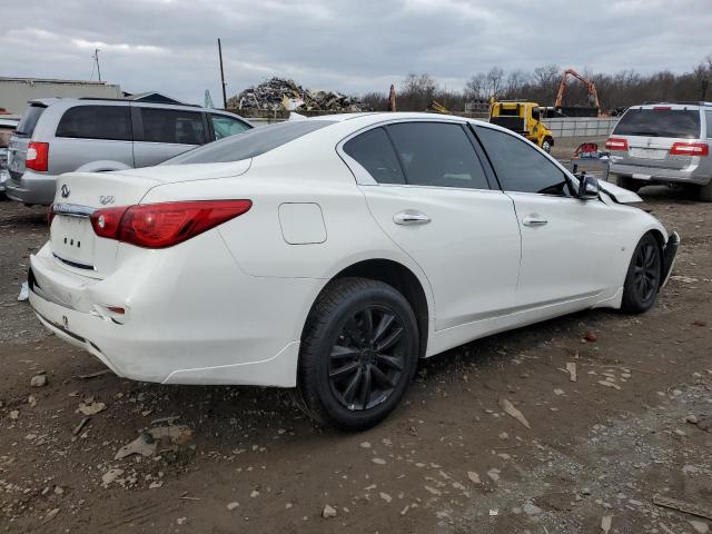 JN1BV7AR4FM414967 - 2015 INFINITI Q50 BASE WHITE photo 3