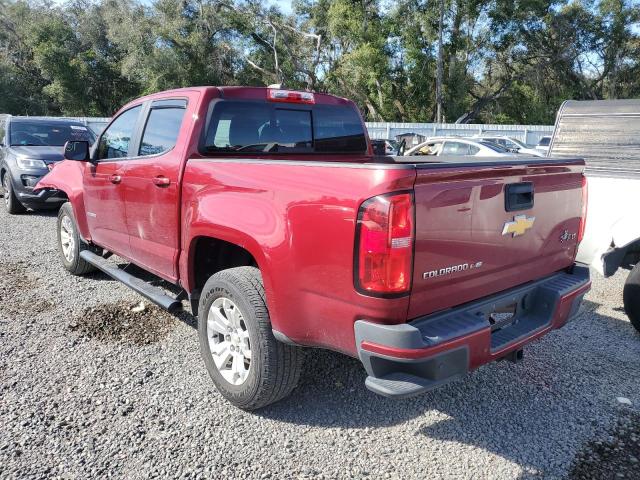 1GCGSCENXK1332846 - 2019 CHEVROLET COLORADO LT RED photo 2