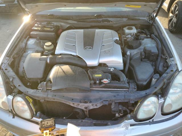 JT8BL69S310005930 - 2001 LEXUS GS 430 SILVER photo 11