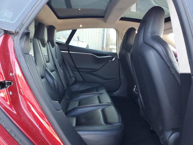 5YJSA1H25EFP69197 - 2014 TESLA MODEL S RED photo 10