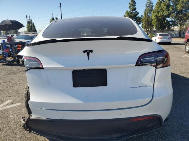 5YJYGAEE6MF216855 - 2021 TESLA MODEL Y WHITE photo 6