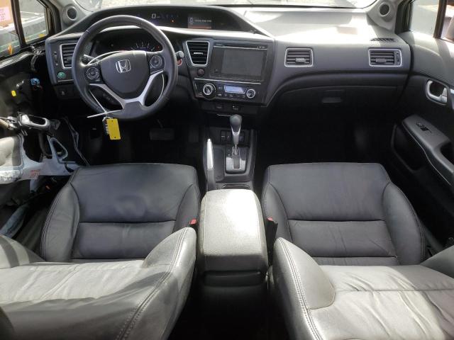 19XFB2F93FE218911 - 2015 HONDA CIVIC EXL შავი ფოტო 8
