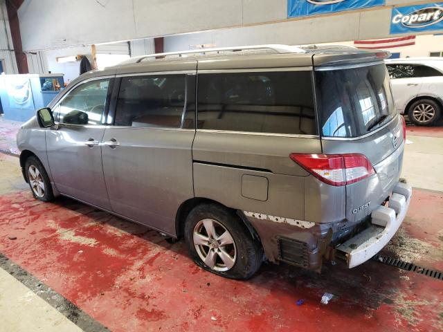 JN8AE2KP4E9107457 - 2014 NISSAN QUEST S GRAY photo 2