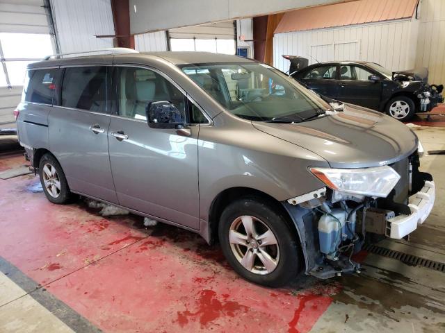 JN8AE2KP4E9107457 - 2014 NISSAN QUEST S GRAY photo 4