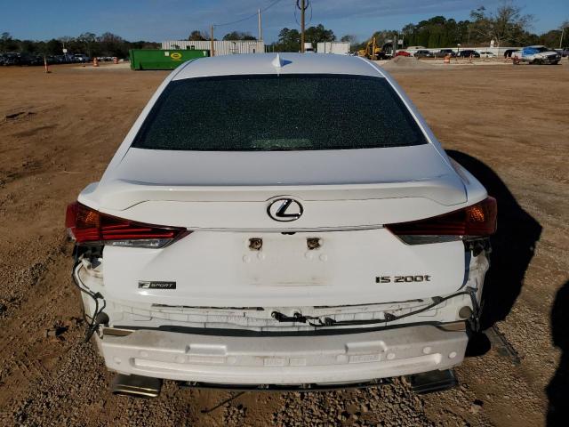 JTHBA1D21H5042150 - 2017 LEXUS IS 200T WHITE photo 6