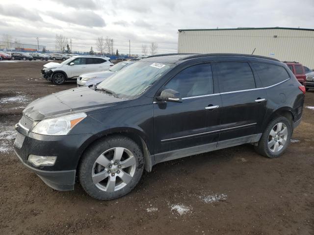 1GNKVLED1BJ335781 - 2011 CHEVROLET TRAVERSE LTZ BLACK photo 1