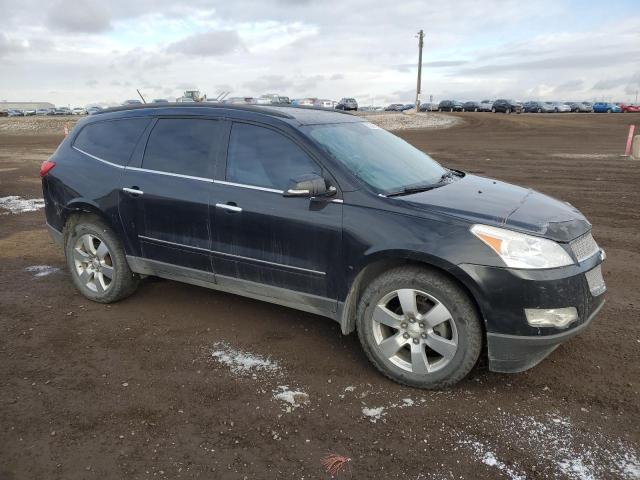 1GNKVLED1BJ335781 - 2011 CHEVROLET TRAVERSE LTZ BLACK photo 4