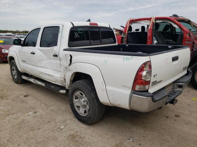 5TFJU4GN3FX081657 - 2015 TOYOTA TACOMA DOUBLE CAB PRERUNNER WHITE photo 2