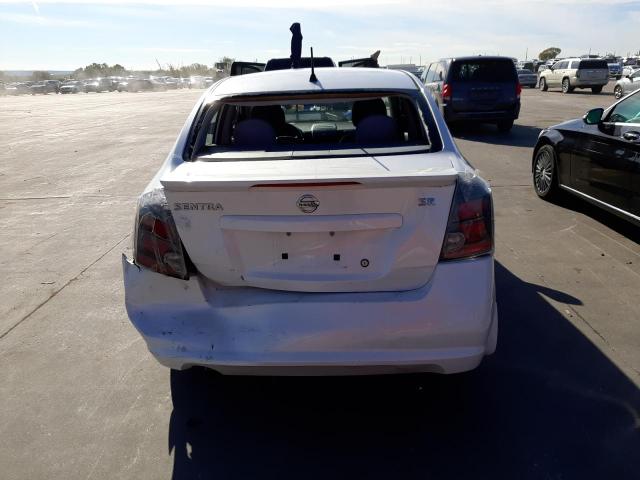 3N1AB6AP9BL663167 - 2011 NISSAN SENTRA 2.0 WHITE photo 6