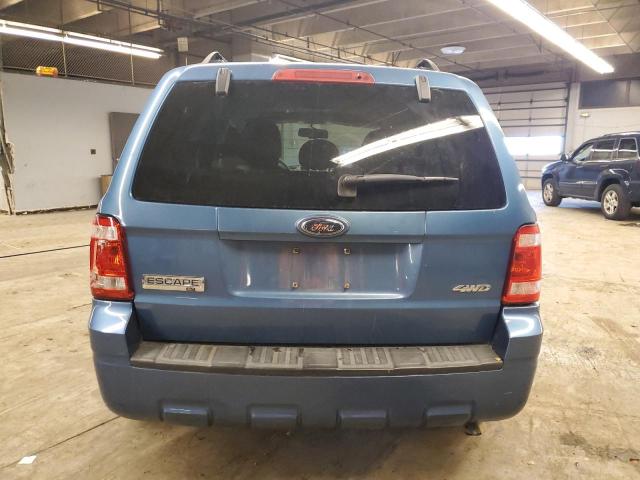 1FMCU93799KB95852 - 2009 FORD ESCAPE XLT BLUE photo 6