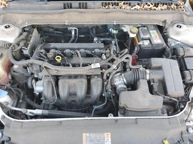 3FA6P0H73GR331341 - 2016 FORD FUSION SE SILVER photo 11