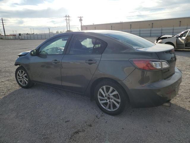 JM1BL1V88C1678532 - 2012 MAZDA 3 I GRAY photo 2