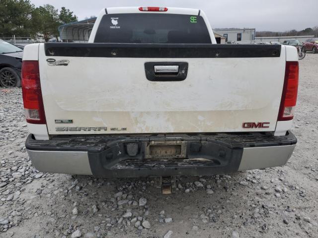 3GTP1VE02BG293979 - 2011 GMC SIERRA C1500 SLE WHITE photo 6