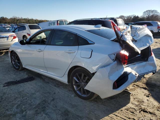 19XFC1F3XLE202154 - 2020 HONDA CIVIC EX WHITE photo 2