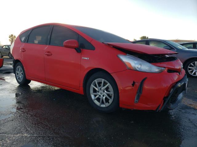 JTDZN3EU1GJ043465 - 2016 TOYOTA PRIUS V RED photo 4