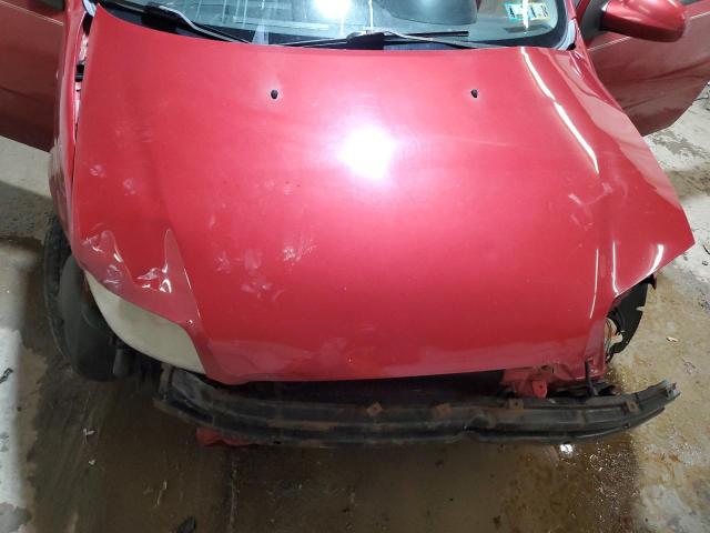 KL1TD66628B110037 - 2008 CHEVROLET AVEO BASE Bordo foto 11