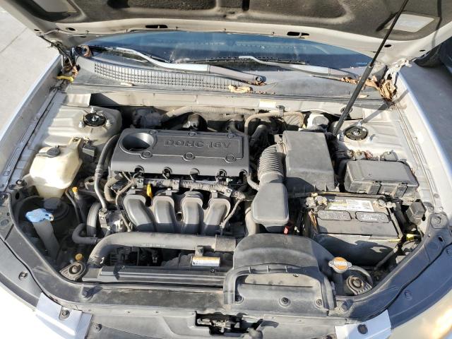 5NPET46C29H538401 - 2009 HYUNDAI SONATA GLS SILVER photo 11