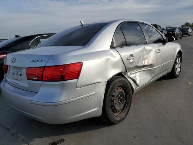 5NPET46C29H538401 - 2009 HYUNDAI SONATA GLS SILVER photo 3