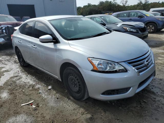 3N1AB7AP5FY222988 - 2015 NISSAN SENTRA S SILVER photo 4