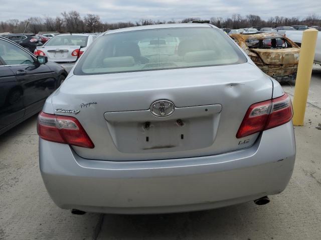 4T1BK46K67U522780 - 2007 TOYOTA CAMRY LE SILVER photo 6