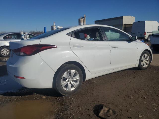 5NPDH4AE5GH786483 - 2016 HYUNDAI ELANTRA SE WHITE photo 3