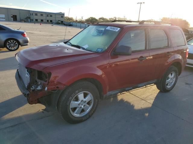 1FMCU0DG5BKB90759 - 2011 FORD ESCAPE XLT RED photo 1