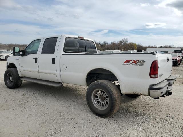 1FTWW31P85EA07178 - 2005 FORD F350 SRW SUPER DUTY WHITE photo 2