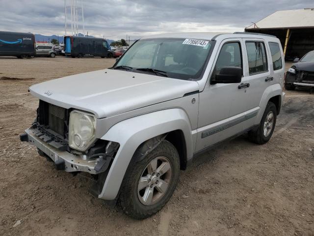 1J4PN2GK9AW100898 - 2010 JEEP LIBERTY SPORT SILVER photo 1