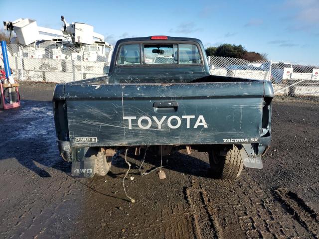 4TAUN61C0SZ033380 - 1995 TOYOTA TACOMA GREEN photo 6