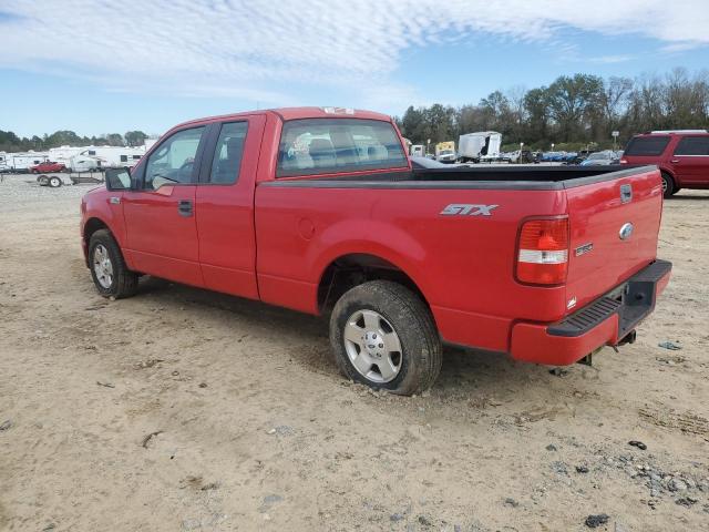 1FTRX12W27FB29424 - 2007 FORD F150 RED photo 2