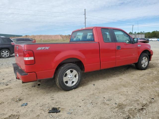 1FTRX12W27FB29424 - 2007 FORD F150 RED photo 3