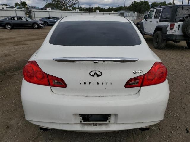 JN1CV6AP5FM500205 - 2015 INFINITI Q40 WHITE photo 6