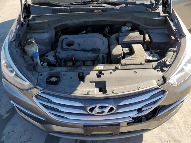 5XYZT3LB9JG559779 - 2018 HYUNDAI SANTA FE S GRAY photo 11