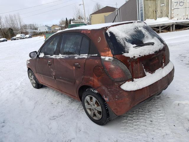 KNADH5B37A6683423 - 2010 KIA RIO LX ORANGE photo 2