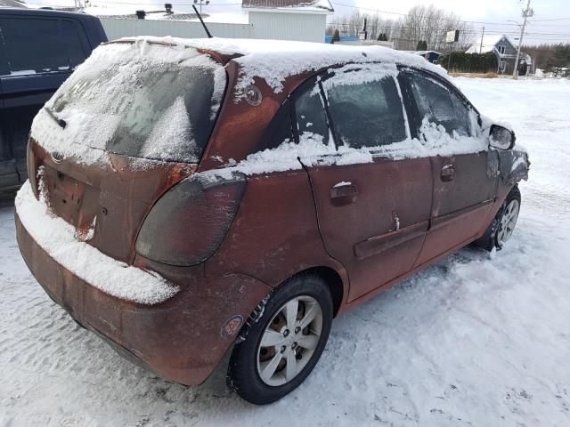 KNADH5B37A6683423 - 2010 KIA RIO LX ORANGE photo 3