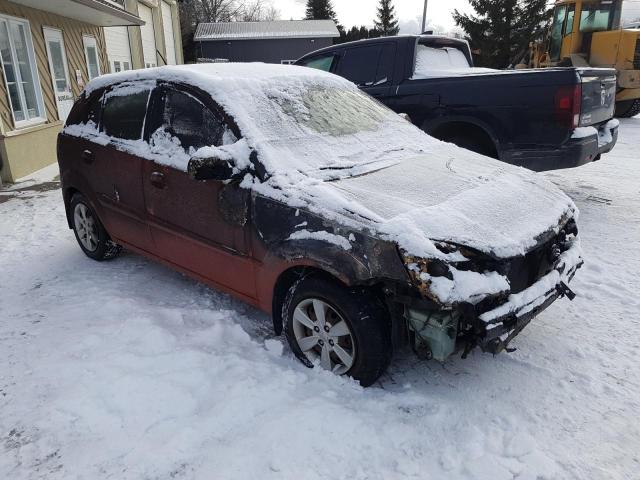 KNADH5B37A6683423 - 2010 KIA RIO LX ORANGE photo 4