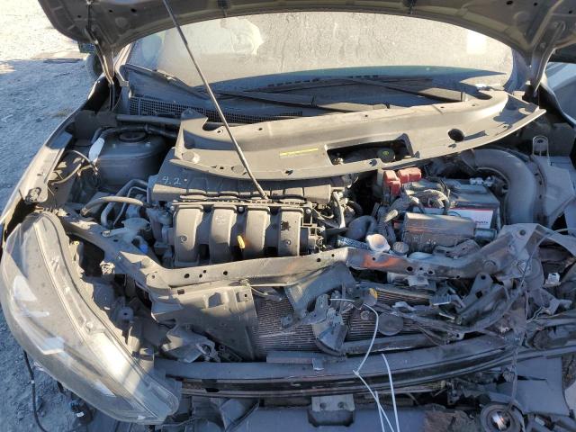 3N1AB7AP2KY293799 - 2019 NISSAN SENTRA S GRAY photo 11