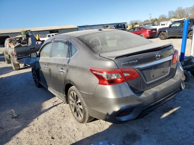 3N1AB7AP2KY293799 - 2019 NISSAN SENTRA S GRAY photo 2